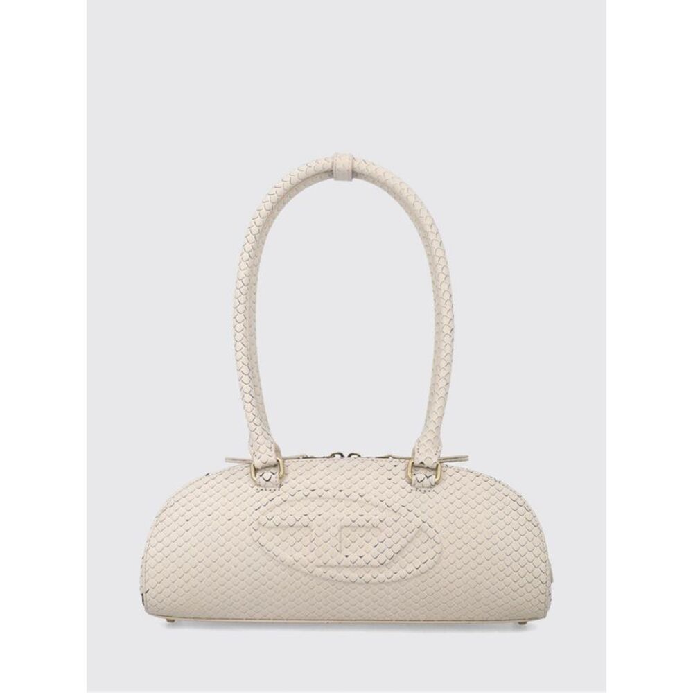 Diesel Shoulder Bag Woman White - Picture 1 of 3